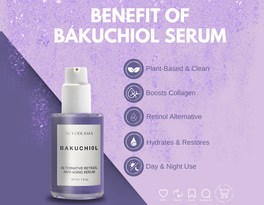 Bakuchiol Serum, Best Retinol Alternative for Firm, Glowing Skin. Smooths fine lines, boosts radiance & deeply hydrates. Try now.