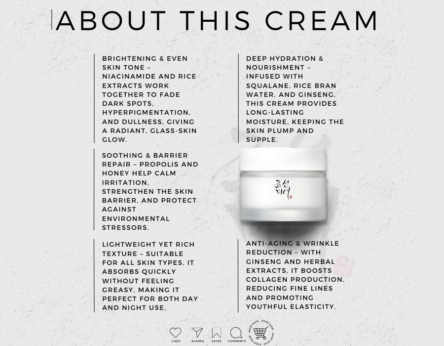 Beauty of Joseon Dynasty Cream: Unlock Radiant Glow
