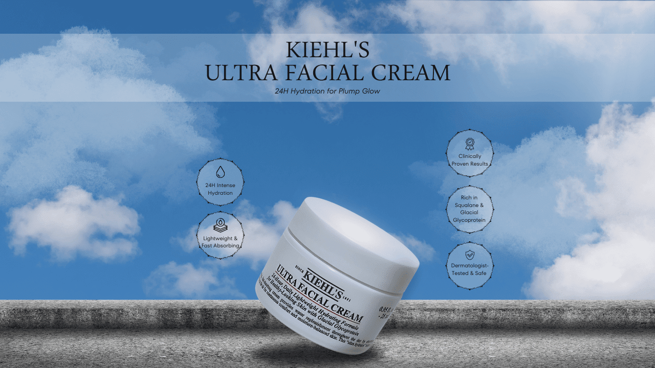 Kiehl's Ultra Facial Cream – 24H Hydration for Plump Glow